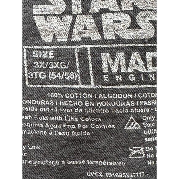 Star Wars The Mandalorian Baby Yoda Men's T Shirt Grey 3X - Picture 9 of 9